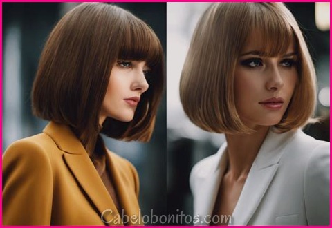 Corte de cabelo Bob: Elegância e estilo em um só visual