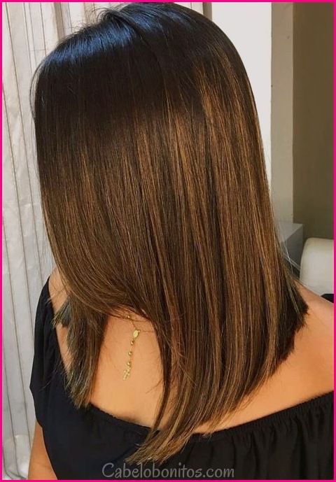 Corte de cabelo Bob longo: Estilos e cuidados