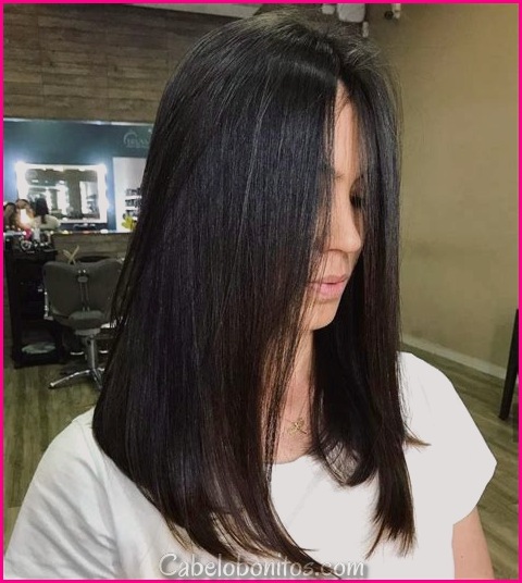 Corte de cabelo Bob longo: Estilos e cuidados