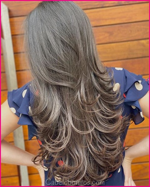 Cortes de cabelo médio para mulheres com rosto redondo