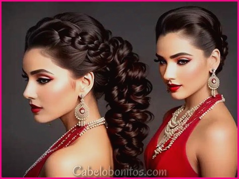 Inspirações de penteados de celebridades para eventos especiais
