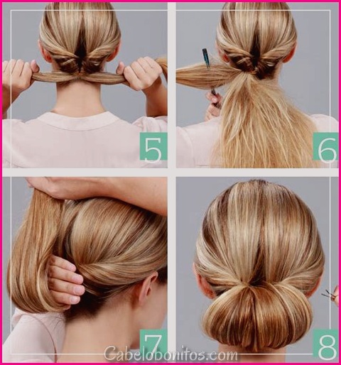 Passo a passo para um Penteado Elegante