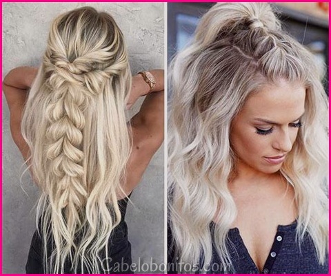 Penteado para Festivais de Verão