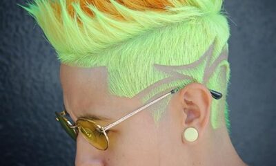 Penteados coloridos para cabelos masculinos: quebrando estereótipos
