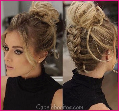 Penteados de Noiva: Cabelo Preso com Coque ou Rabo de Cavalo? Escolha o Melhor para Você