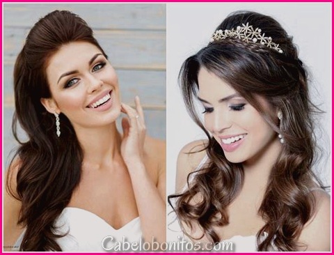 Penteados de Noiva: Escolha o Penteado Ideal de Acordo com o Vestido