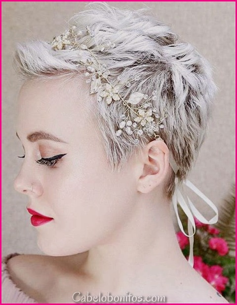 Penteados para Cabelo Pixie em Eventos Especiais