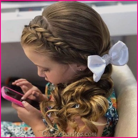 Penteados para Crianças: Penteado de Princesa para Festas Especiais