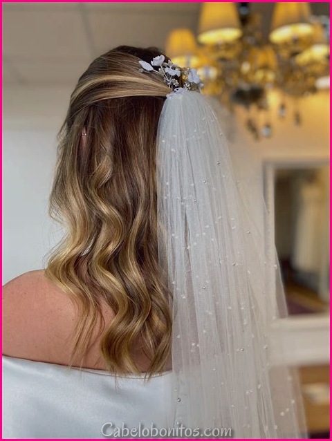 Penteados para Noiva com Cabelo Comprido: Dicas de Penteados Deslumbrantes