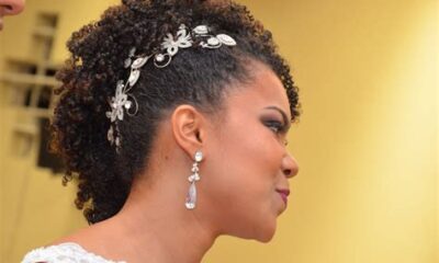 Penteados para Noivas com Cabelo Natural: Beleza Autêntica e Encantadora