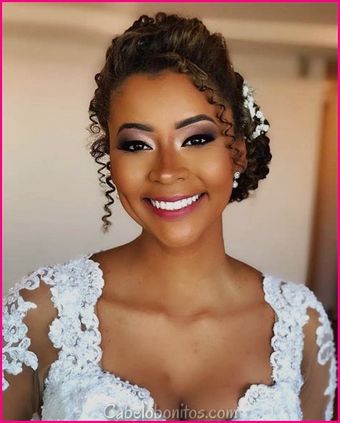 Penteados para Noivas Negras: Beleza e Estilo para o Casamento