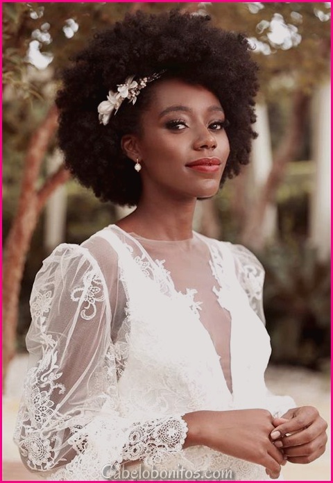 Penteados para Noivas Negras: Beleza e Estilo para o Casamento